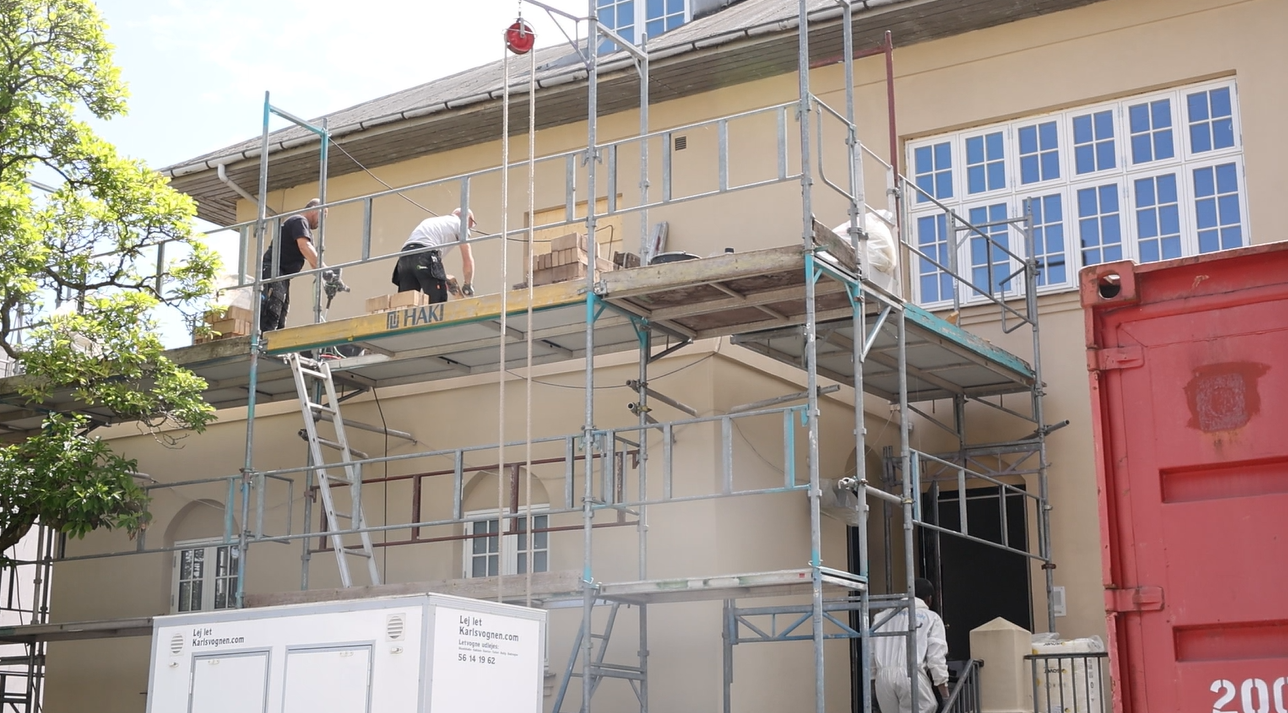 Tagterrasse Og Ombygning Paa Fredensvej – billede 1