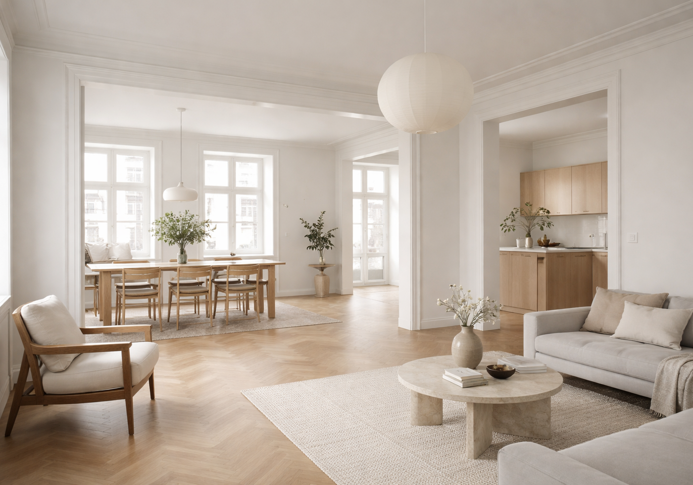 Lovliggørelse af fjernet væg på Øster Farimagsgade – billede 1