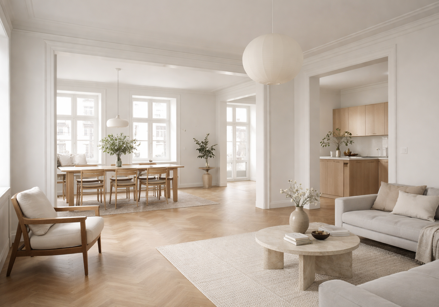 Lovliggørelse af fjernet væg på Øster Farimagsgade – billede 2