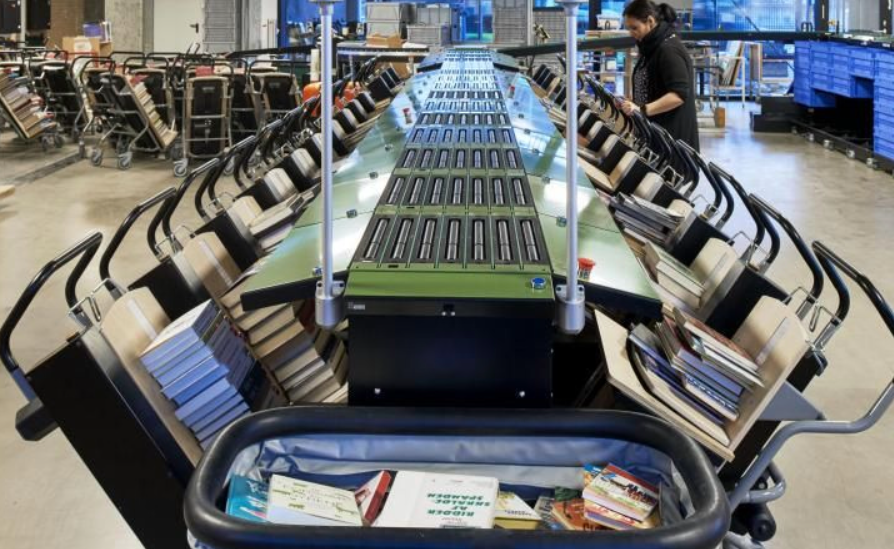 Nyt sorteringsanlæg på Gentofte Bibliotek – billede 1