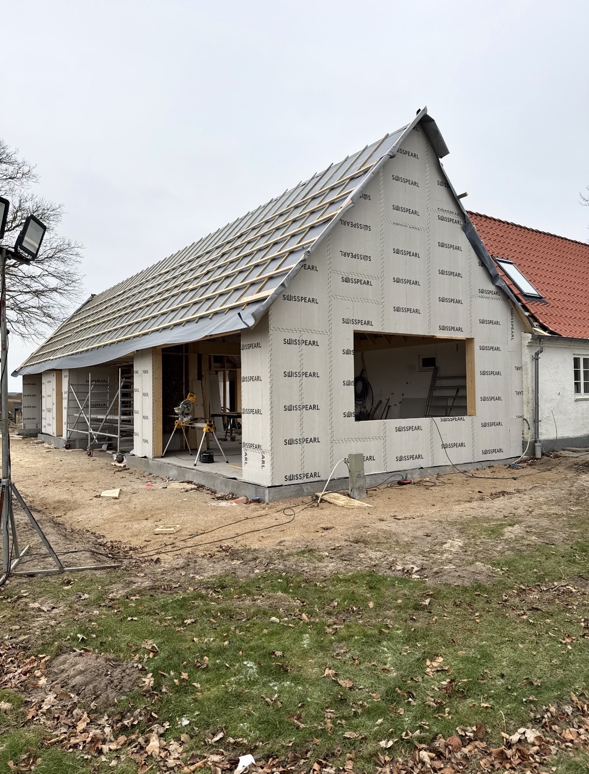 Tilbygning i Hjortshøj, Aarhus - billede 1
